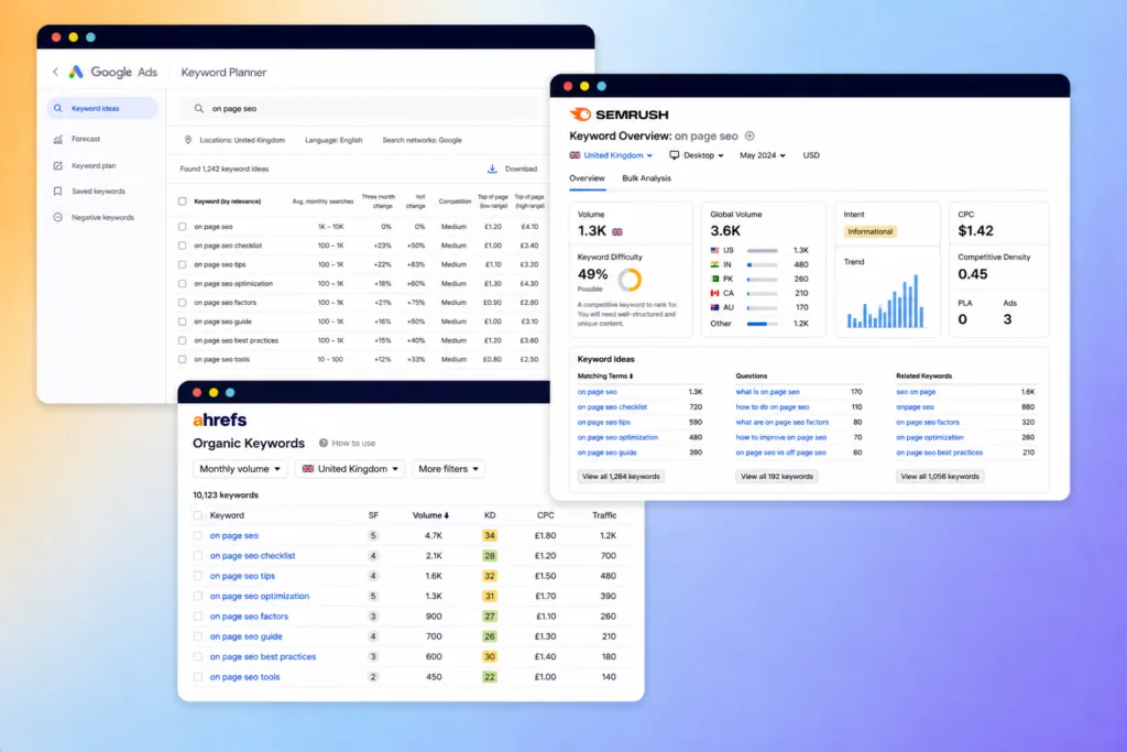 SEO Tools For Keyword Research