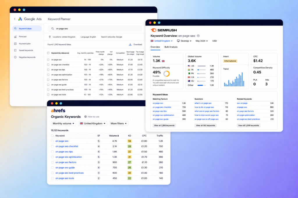 SEO Tools For Keyword Research
