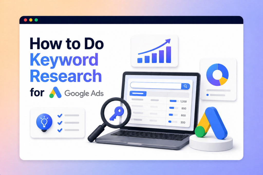 how to do keyword research for google ads